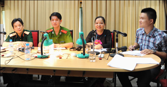 Women are encouraged to take part in VOV talk shows