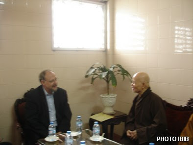 UN Special Rapporteur Heiner Bielefeldt meet Thich Quang Do in Saigon