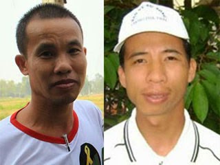 TNLT Trương Minh Tam (trái) và TNLT Đặng Xuân Diệu (phải)