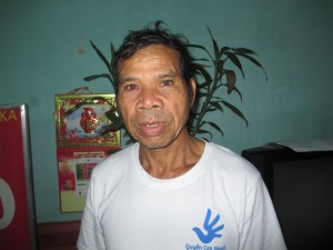 Mr. A Lu three months ago when he visited prison's cellmates in northern region