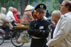Vietnam police officer. Photo: CharlesFred, flickr