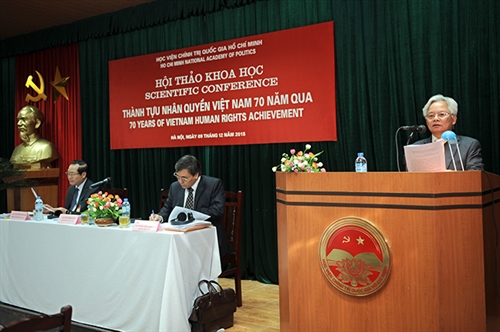 At the conference. (Photo: VOV)