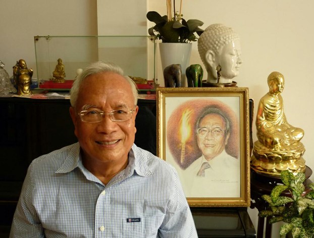 Bác sĩ NGuyễn dan Quế, nhà bất đồng chính kiến nổi tiếng tại Việt Nam Photo courtesy of vietnamhumanrightsdefenders.net