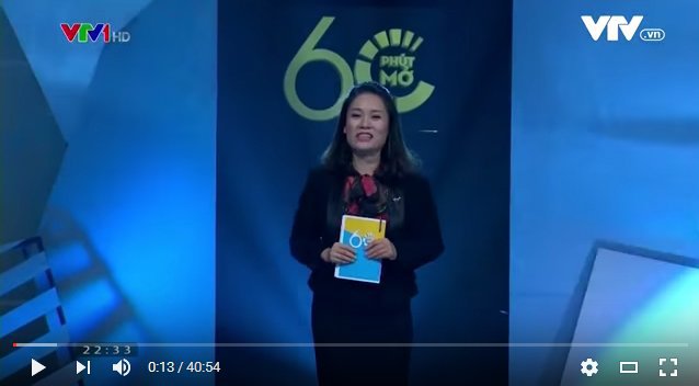 Chị Tạ Bích Loan VTV. Ảnh: VNN