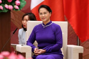 Chủ tịch quốc hội Việt Nam, bà Nguyễn Thị Kim Ngân.